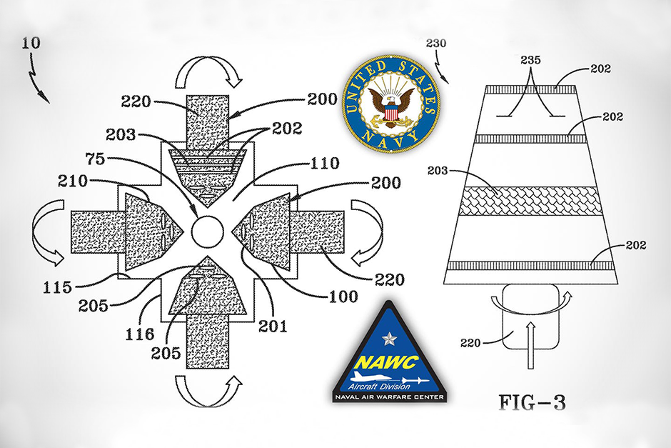 Recent patents by the US Navy look like UFO technology
