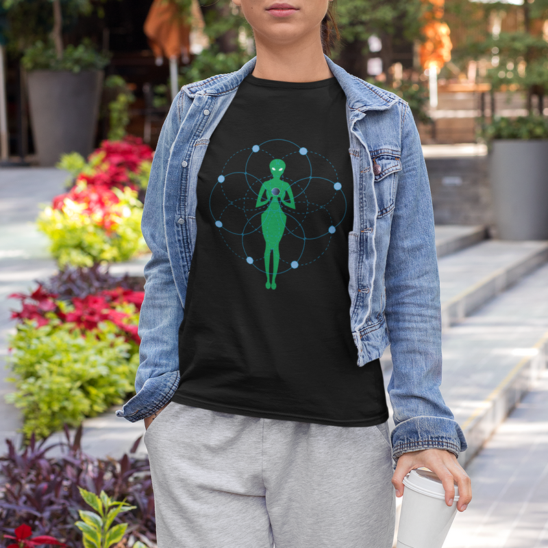 Alien Femininity <br>Women's Crewneck T-Shirt