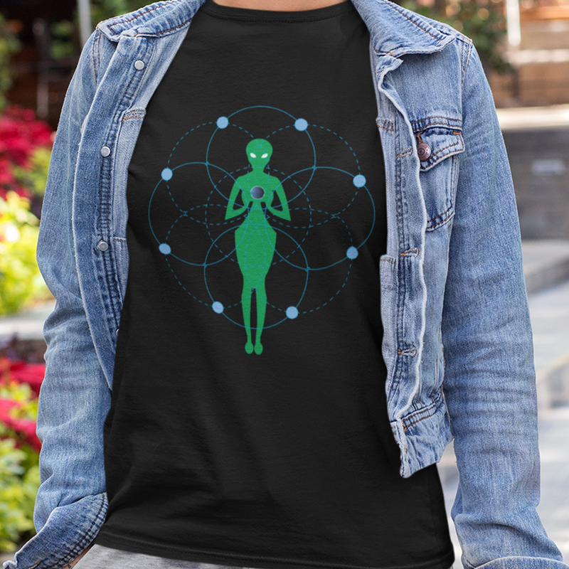 Alien Femininity <br>Women's Crewneck T-Shirt