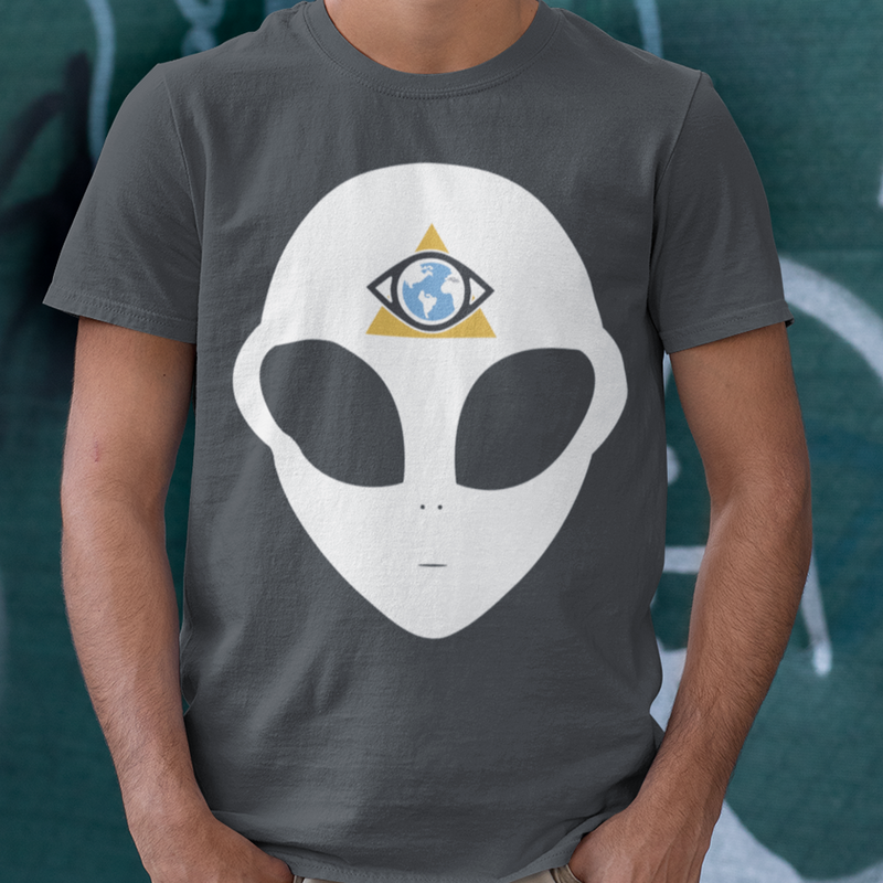 Alien Third Eye <br>Unisex Crewneck T-Shirt