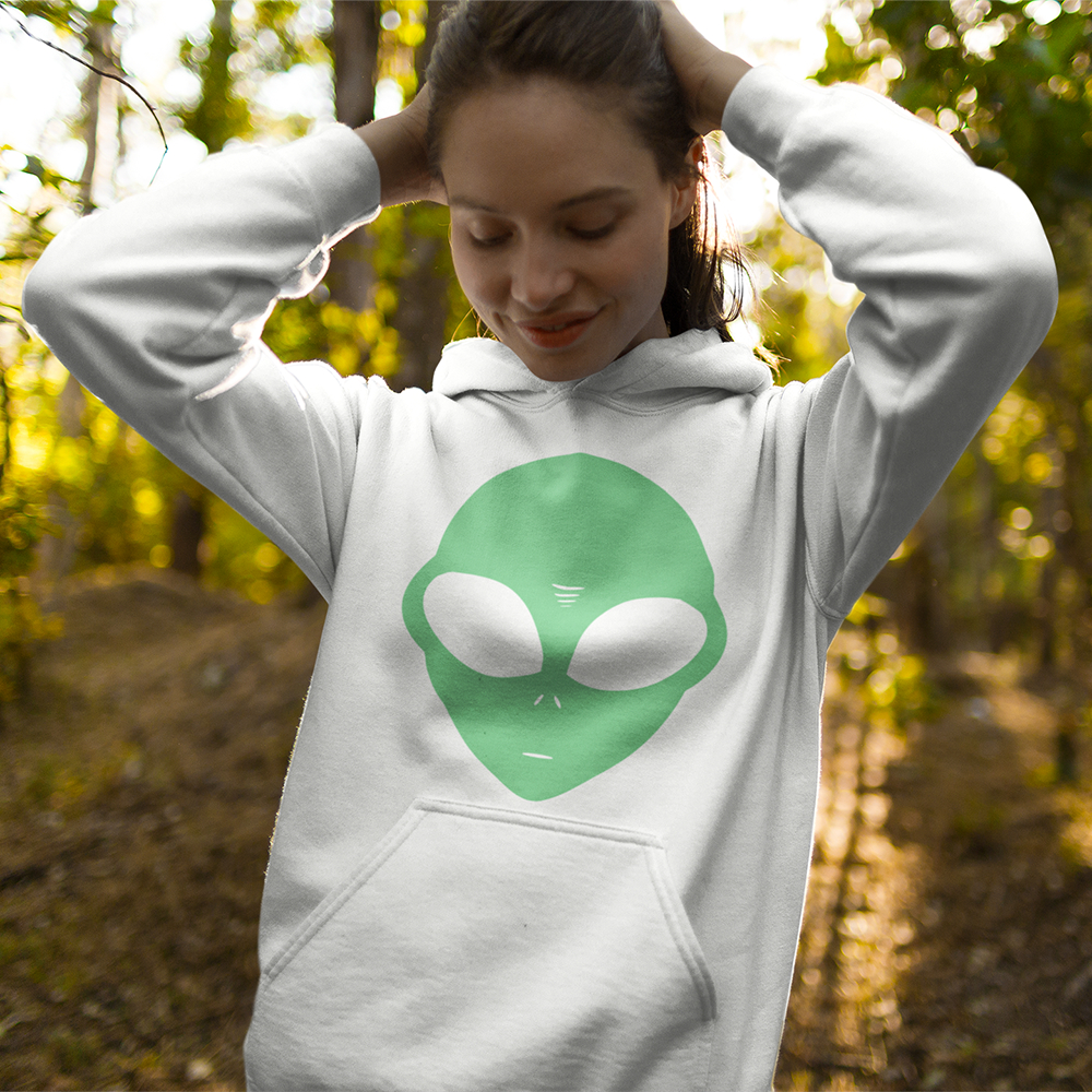 Alien Love Child Unisex Pullover Hoodie