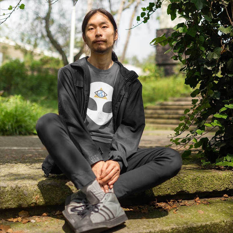Alien Third Eye <br>Unisex Crewneck T-Shirt