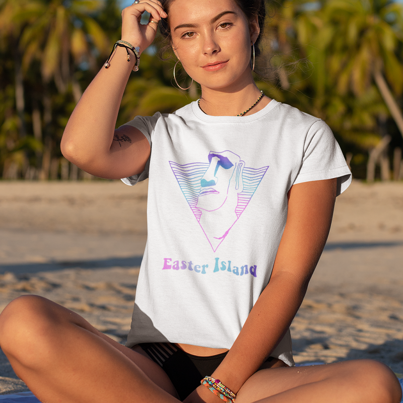 Easter Island <br>Women's Crewneck T-Shirt