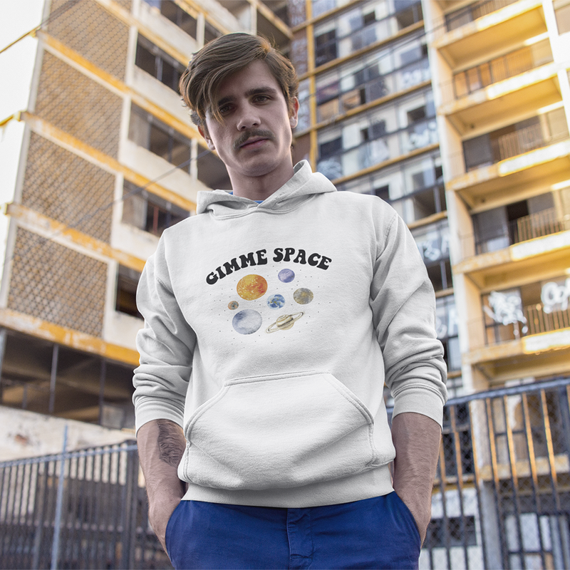Gimme Space <br>Unisex Pullover Hoodie