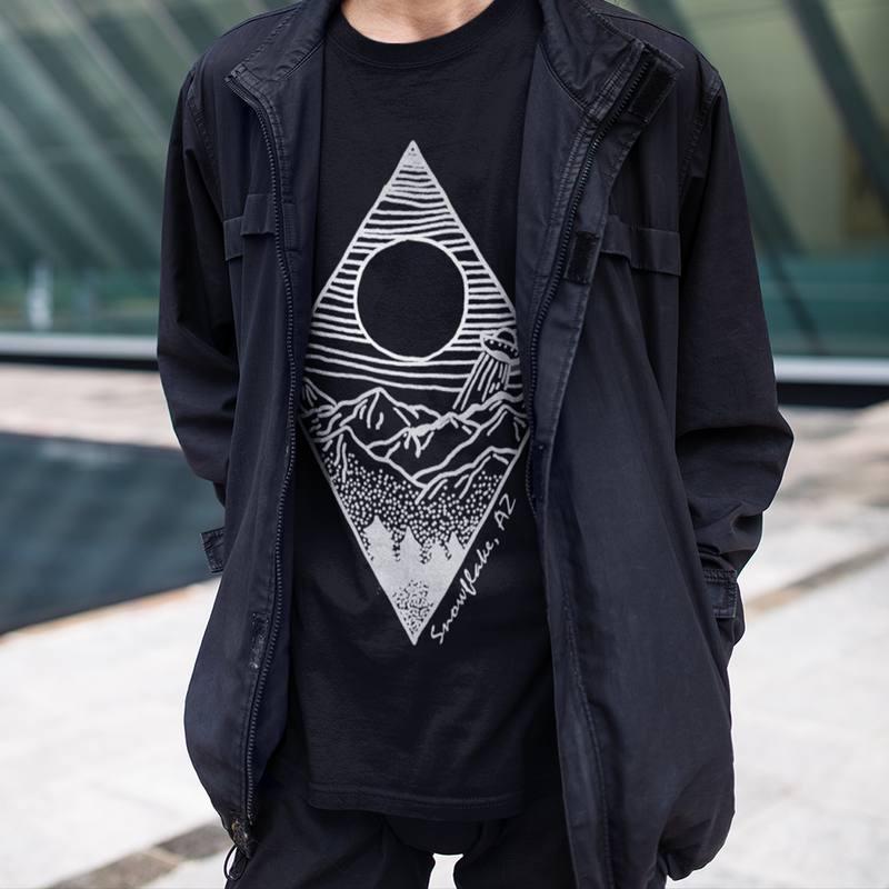 Snowflake AZ <br>Unisex Crewneck T-Shirt