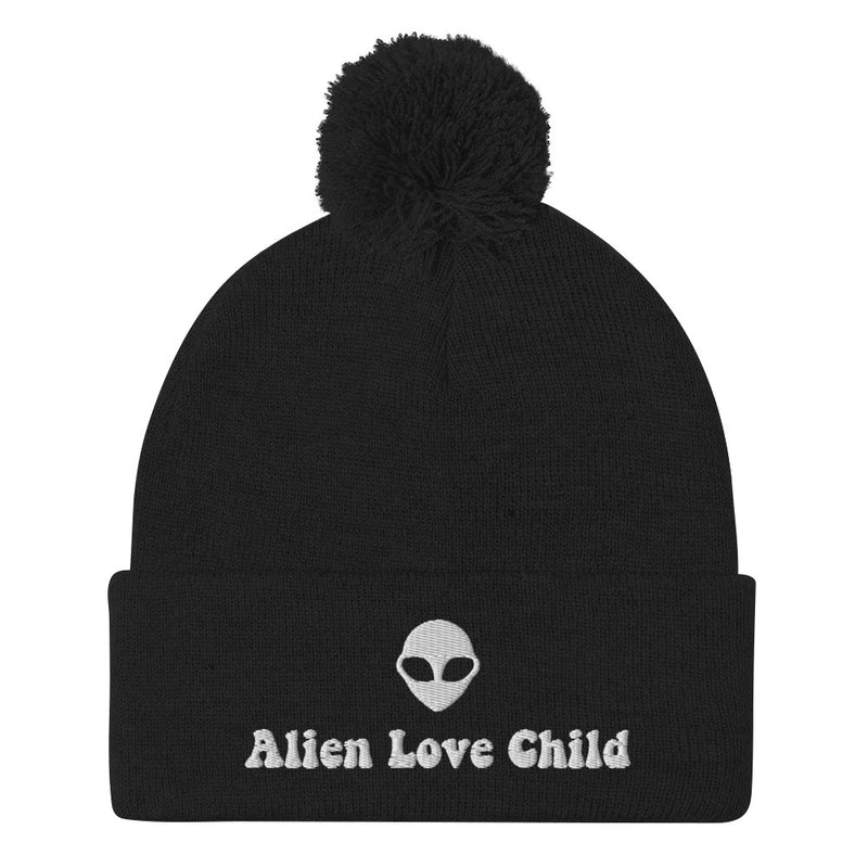 Alien Love Child <br>Pom-Pom Beanie